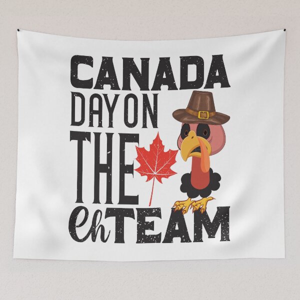 Item preview, Canada Day On the Eh Team Funny Thanksgiving Design designed and sold by TajfunX.