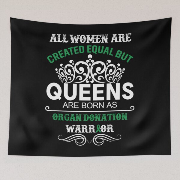 Item preview, Queens- Organ Donation Awareness Ribbon Shirt designed and sold by manzhaolafsu.