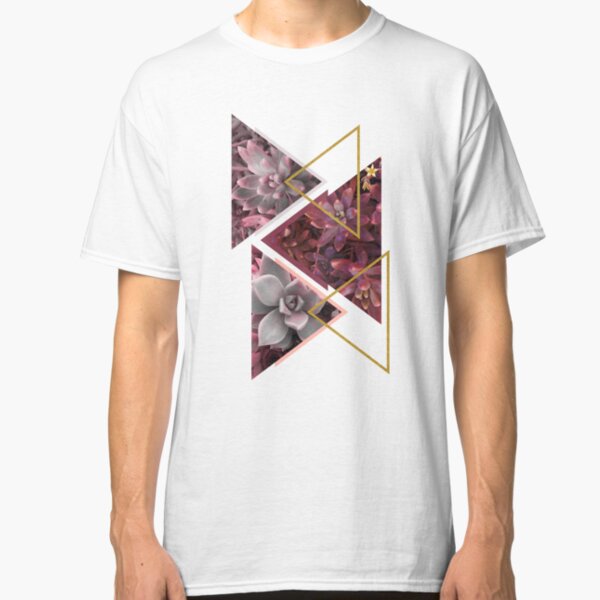 Wine Succulents #redbubble #decor #buyart Classic T-Shirt