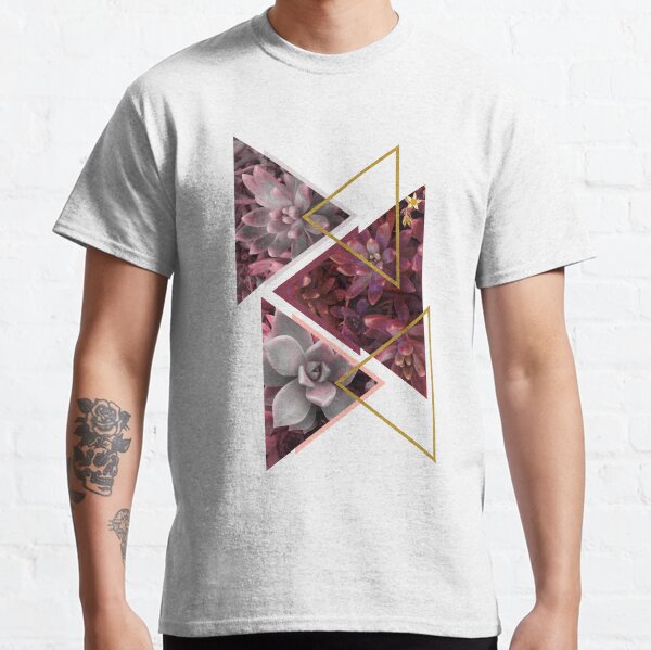 Wine Succulents #redbubble #decor #buyart Classic T-Shirt