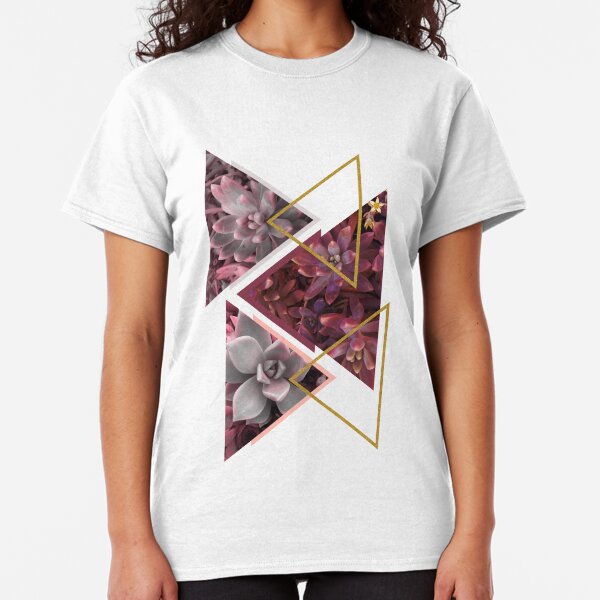 Wine Succulents #redbubble #decor #buyart Classic T-Shirt