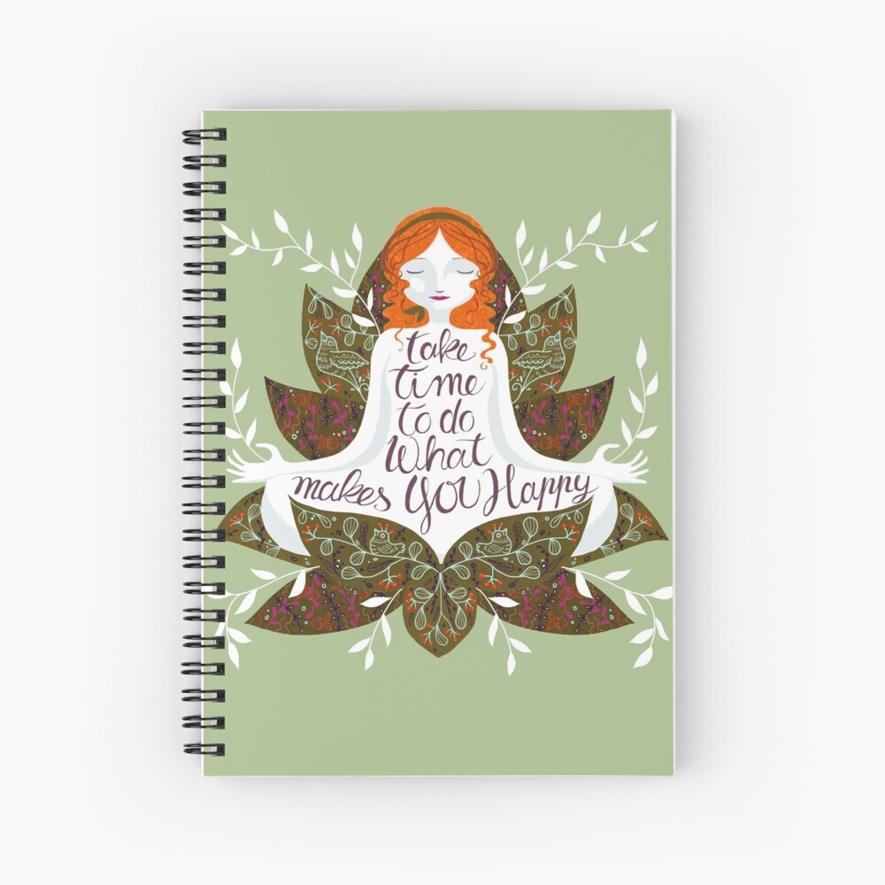 Item preview, Spiral Notebook designed and sold by gaiamarfurt.