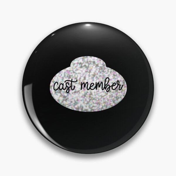 Item preview, Glitter Cast Member Name Tag designed and sold by abbiequail.
