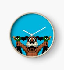 Duck Hunt - Video Game Dog Clock