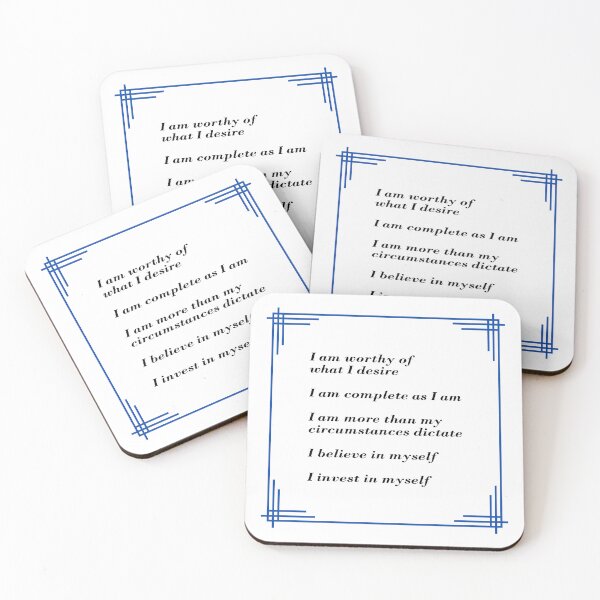 Item preview, Self Worth Positive Affirmations  for daily self love rituals designed and sold by Inspirationmotivation.