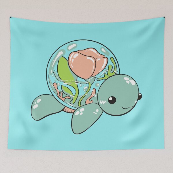 Item preview, Adorable Turtle Aquascape designed and sold by VirtualFaries.