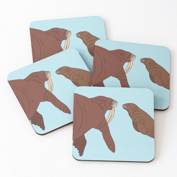 Item preview, Kaboodle and Kora Walruses  designed and sold by tidaldreams.