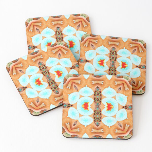 Item preview, HARMONIOUS COCKTAIL OF ARUBA SHELLFISH - UNFORGETTABLE ARUBA SOUVENIRS - ARUBA ISLAND PARADISE ABSTRACT GEOMETRIC PAINTING - ARUBA ABSTRACT FLAG INSPIRATION - ARUBA ONE HAPPY ISLAND. designed and sold by Ralek.