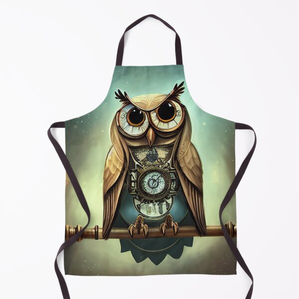 Item preview, cute owl with polygonal walls and glass roof designed and sold by Dicoart.