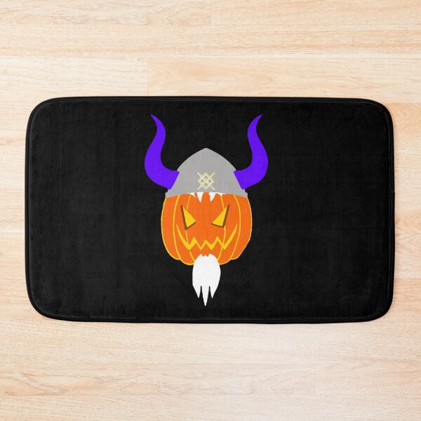 Item preview, Viking Pumpkin With Two Horned Warrior Helmet And Old White Beard For Lover Halloween Cagwal designed and sold by MONOKARYON.