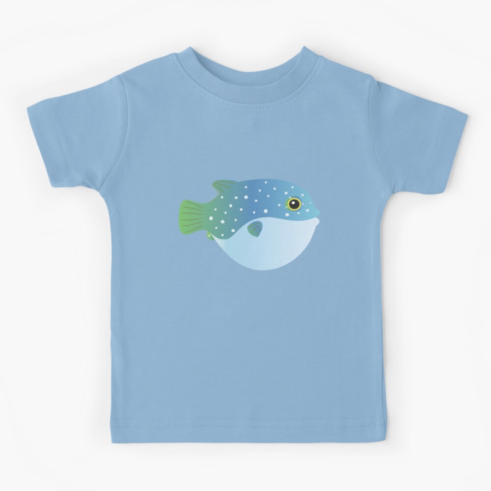 puffer fish blow fish purple galaxy cute pufferfish Kids T-Shirt for Sale  by MiraNomegusta