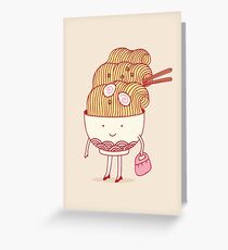 ra(wo)men Greeting Card