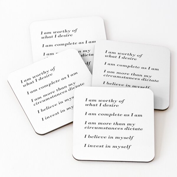 Item preview, Positive Affirmations  - Self Worth sticker pack designed and sold by Inspirationmotivation.