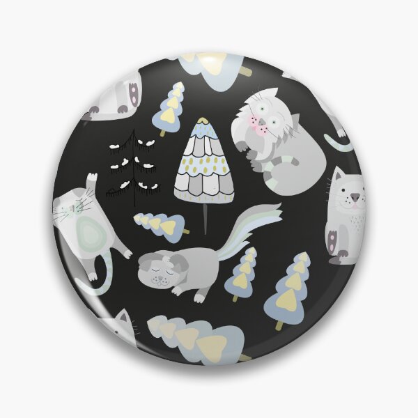 Item preview, Winter cats on the black designed and sold by Sarka Zuzanakova, Kukuckova.