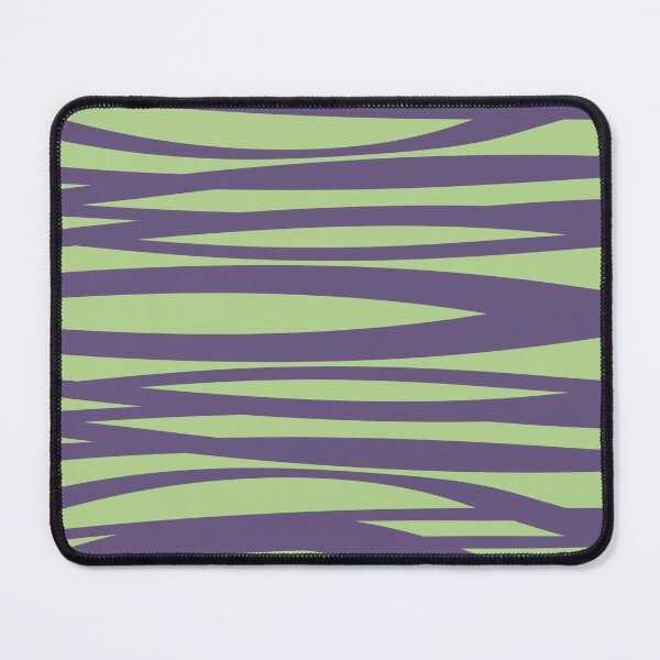 Item preview, pattern lines with waves design horizontal green purple designed and sold by Graphic-Color.
