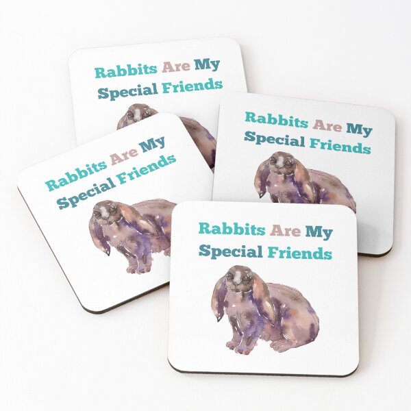 Item preview, Rabbits Are My Special Friends - Rabbit Lover's  designed and sold by Losthorsedesign.