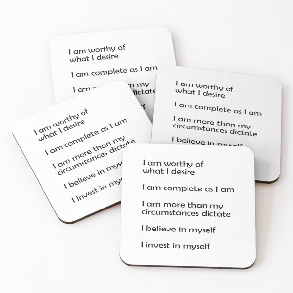 Item preview, Positive Affirmations  - Self Worth sticker pack designed and sold by Inspirationmotivation.