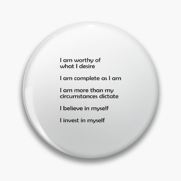 Item preview, Positive Affirmations  - Self Worth sticker pack designed and sold by Inspirationmotivation.