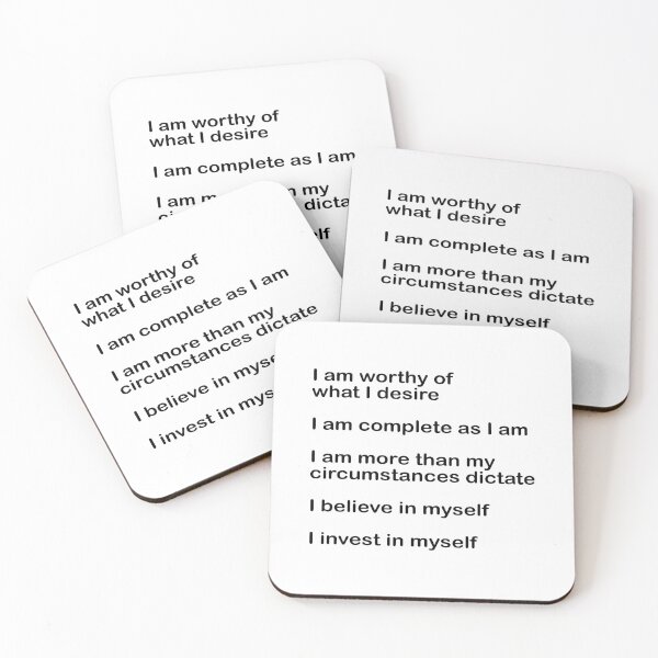 Item preview, Positive Affirmations  - Self Worth sticker pack designed and sold by Inspirationmotivation.