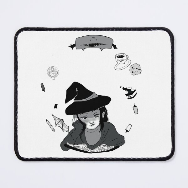 Item preview, Student witch reading a book  designed and sold by Relatablecuties.