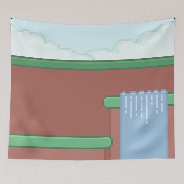 Item preview, Retro Game Background Pixel Art designed and sold by Skinpedia.