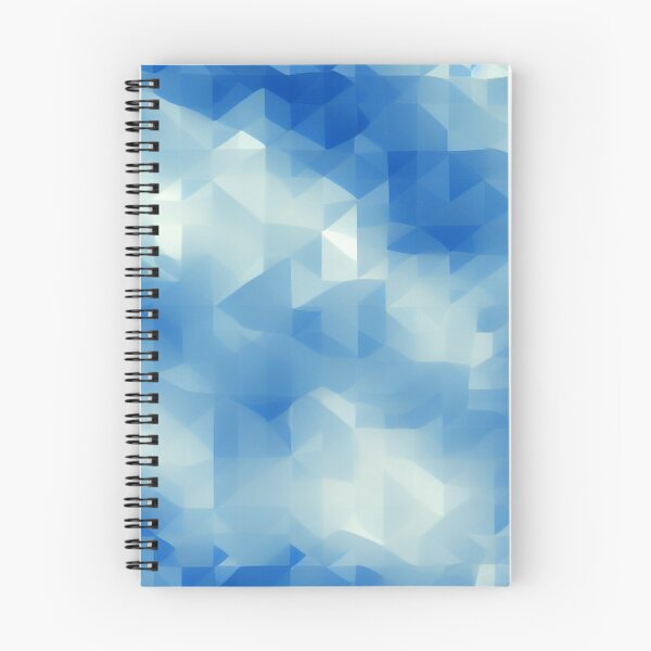 Item preview, Wonderful Shades of Sky Blue Color in Polygonal Art  designed and sold by Evolvity.