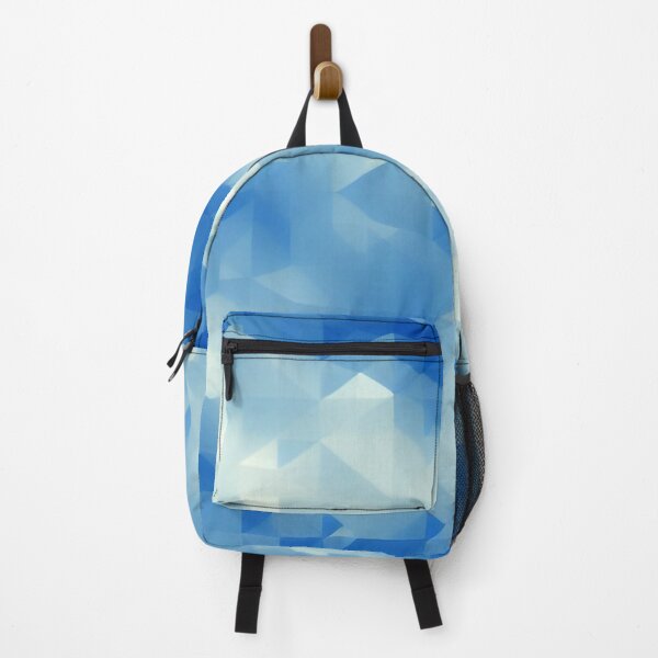 Item preview, Wonderful Shades of Sky Blue Color in Polygonal Art  designed and sold by Evolvity.