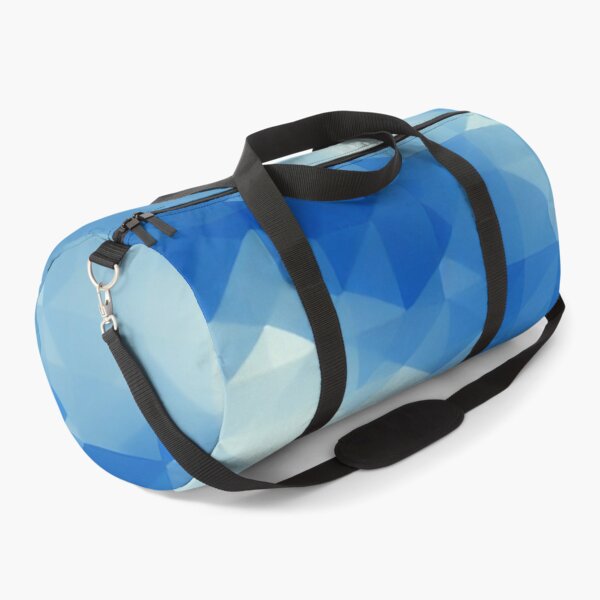 Item preview, Wonderful Shades of Sky Blue Color in Polygonal Art designed and sold by Evolvity.