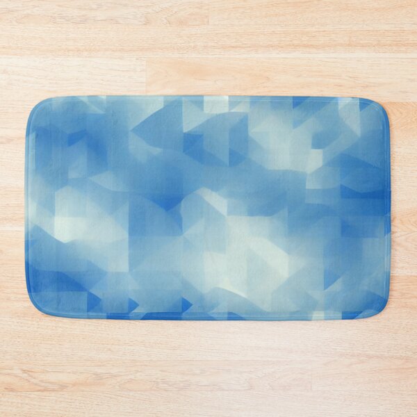 Item preview, Wonderful Shades of Sky Blue Color in Polygonal Art  designed and sold by Evolvity.