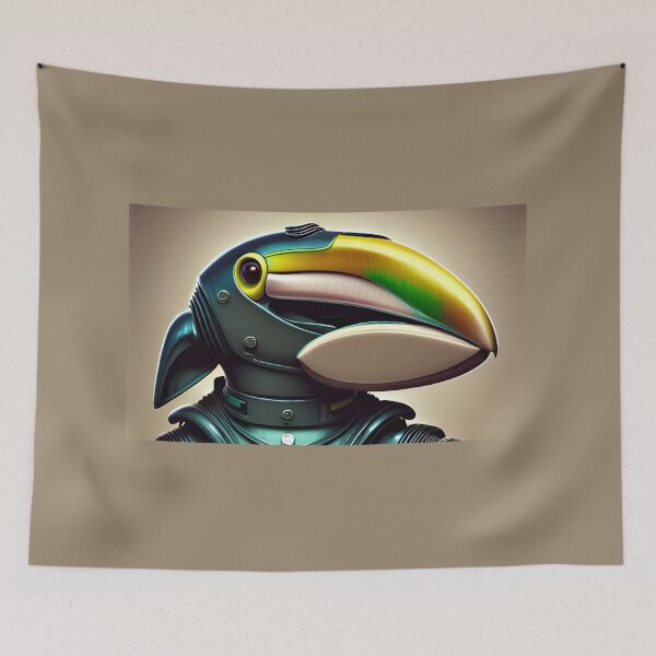Item preview, CyberToucan designed and sold by XtraArtEmporium.