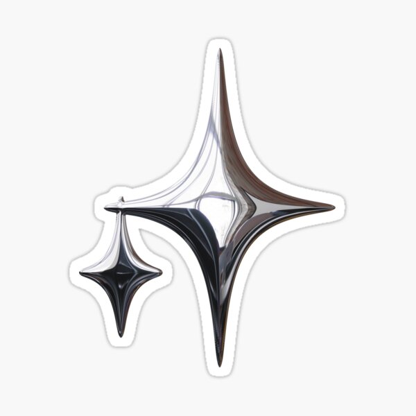 y2K Star Design | Sticker