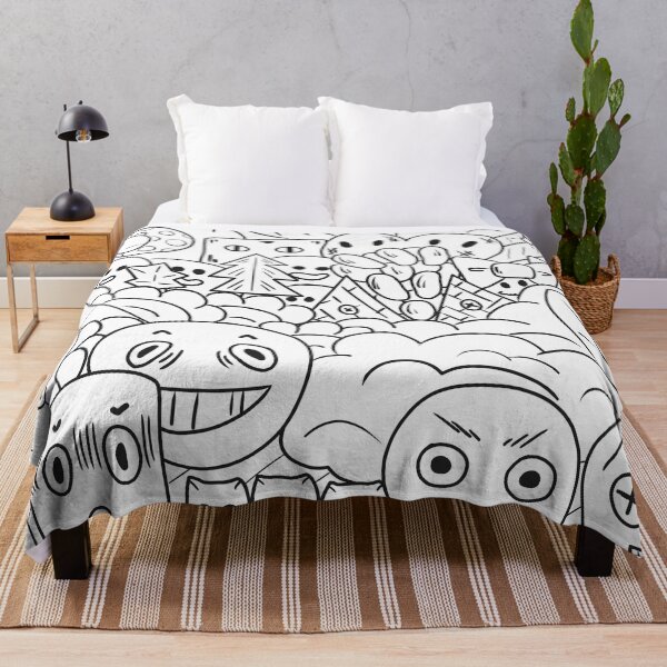 Item preview, UrBlobs Urban Cartoon - Black and White designed and sold by DelusionalARTza.