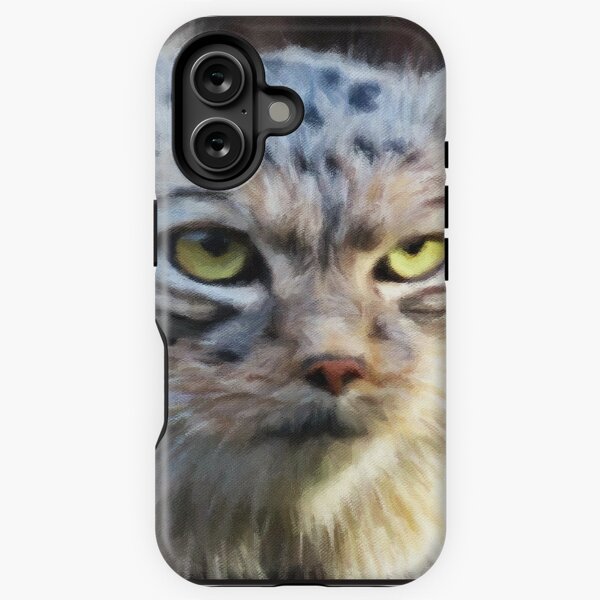 Vista previa del artículo con la obra «Un gato de Pallas (manul)», diseñado y vendido por Tiia Vissak.