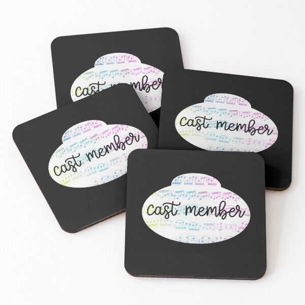 Item preview, Music Cast Member Name Tag designed and sold by abbiequail.
