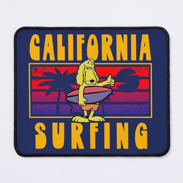 Item preview, California and surfer dog designed and sold by ImaginarStore.