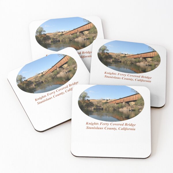 Item preview, Knights Ferry Covered Bridge designed and sold by gotucoveredart.
