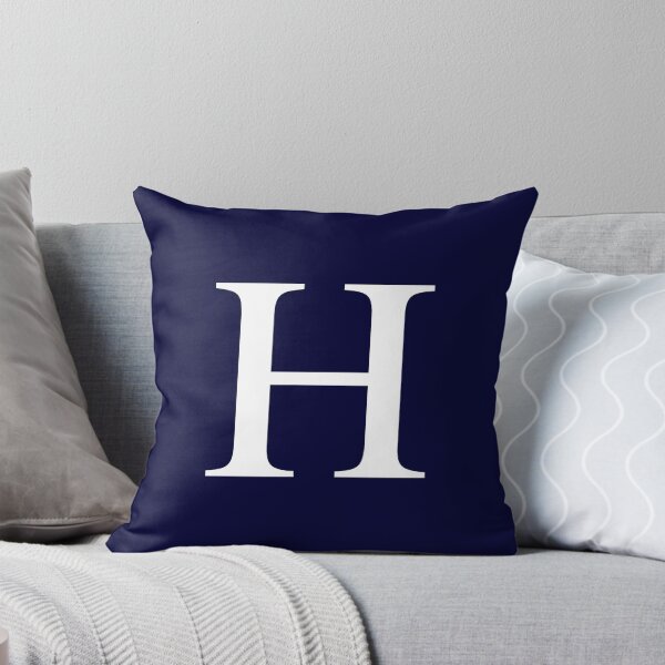 Item preview, Navy Blue Basic Monogram H designed and sold by rewstudio.