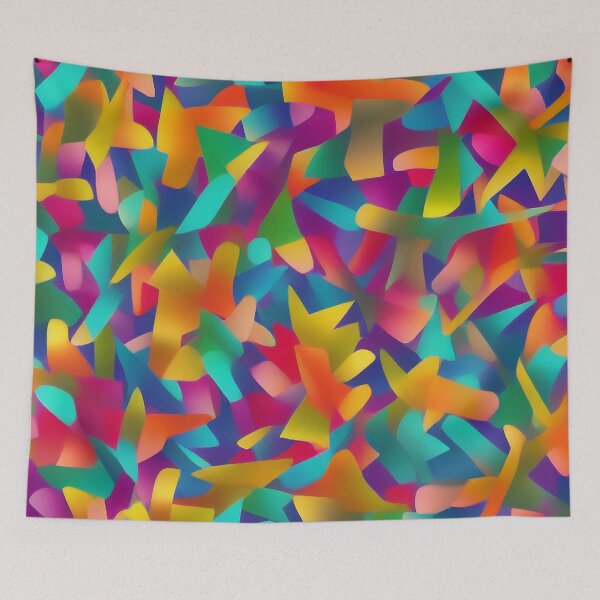 Item preview, Colorful Leaves Pattern in Autumn Colors  designed and sold by Evolvity.