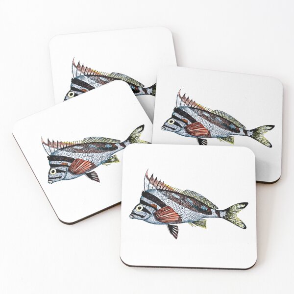 Item preview, STRIPED TROPICAL FISH designed and sold by MicbellaArt.