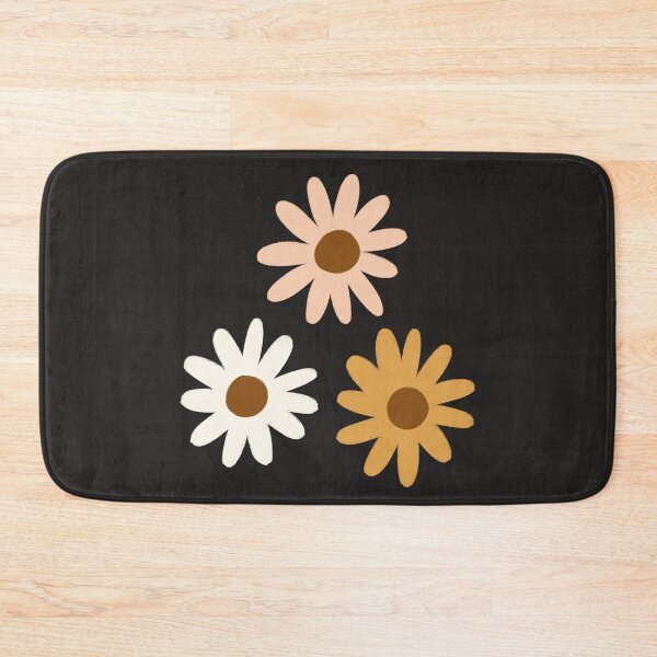 Item preview, Retro Daisy Flowers Trio designed and sold by GarimaSDesign.