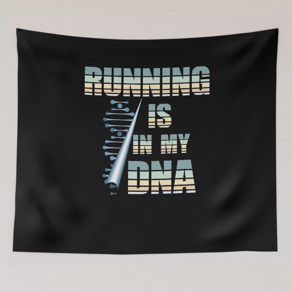 Aperçu de l'œuvre Running is In My DNA créée et vendue par manardesign.