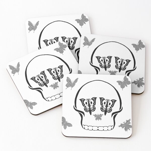 Item preview, Butterfly Skull designed and sold by DougalArt.