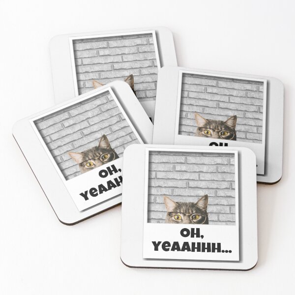 Item preview, Oh, yeah designed and sold by CatwithSpecs.
