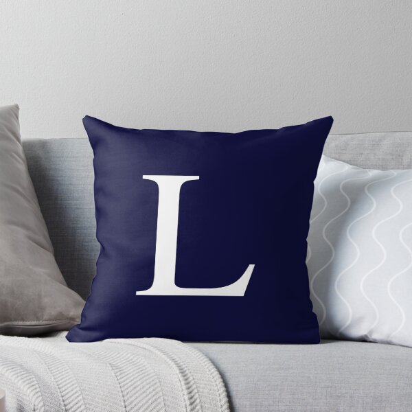 Item preview, Navy Blue Basic Monogram L designed and sold by rewstudio.
