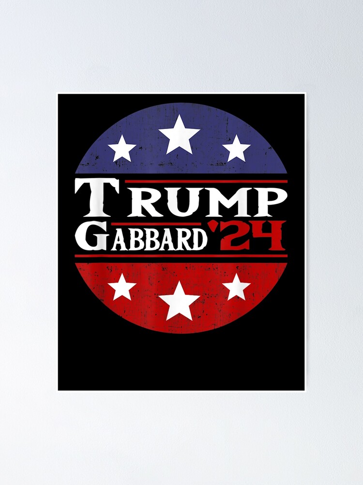 "Donald Trump Tulsi Gabbard 2024 Shirt Donald Trump Tulsi Gabbard 2024 ...