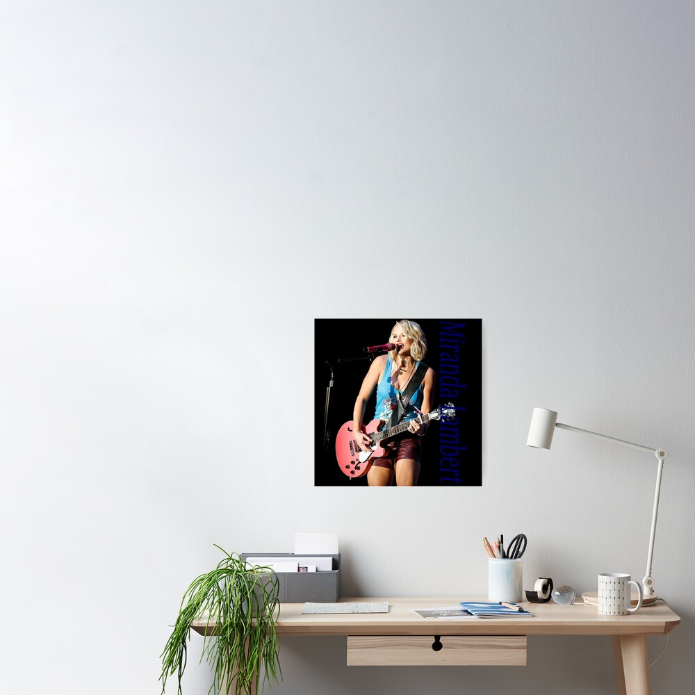 Miranda Lambert Tour By Tarrom Poster For Sale By Tarroms Redbubble