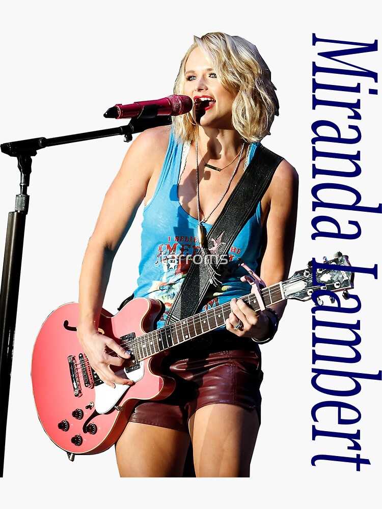 "Miranda Lambert tour By Tarrom" Sticker for Sale by tarroms Redbubble