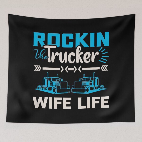 Item preview, Rockin the Trucker Wife Life designed and sold by Lezbo1986.