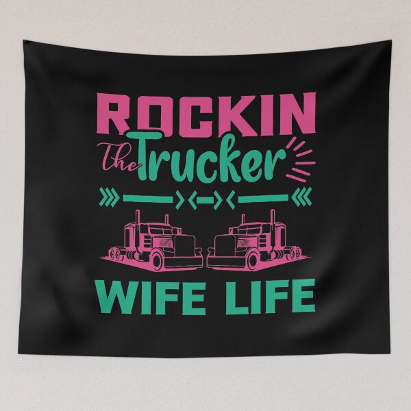 Item preview, Rockin the Trucker Wife Life designed and sold by Lezbo1986.