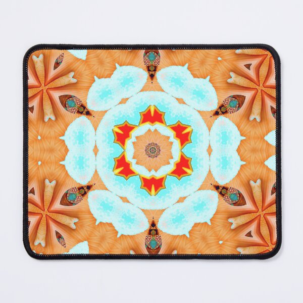 Item preview, HARMONIOUS COCKTAIL OF ARUBA SHELLFISH - UNFORGETTABLE ARUBA SOUVENIRS - ARUBA ISLAND PARADISE ABSTRACT GEOMETRIC PAINTING - ARUBA ABSTRACT FLAG INSPIRATION - ARUBA ONE HAPPY ISLAND. designed and sold by Ralek.
